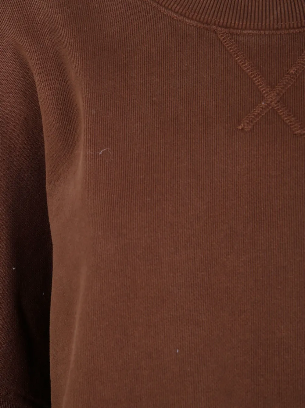 ENTIRE STUDIOS Katoenen sweater met lange mouwen Bruin