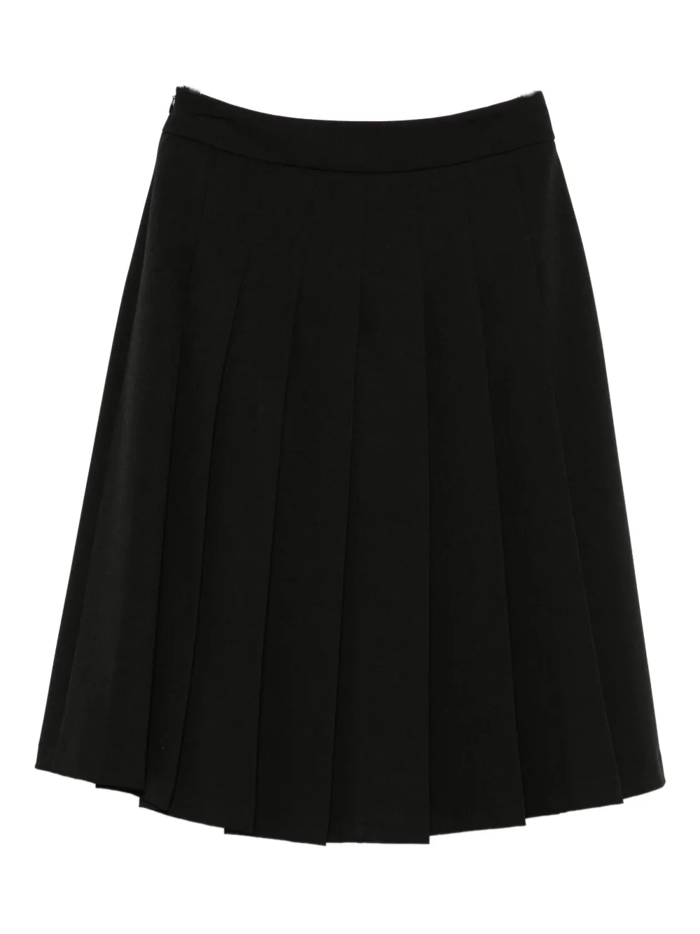 DRHOPE pleated skirt - Zwart