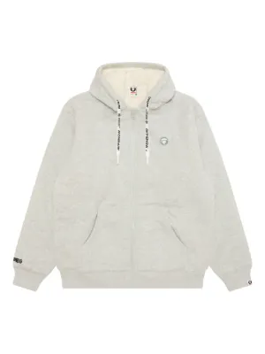 Marc Jacobs Monogram Oversized Drawstring Hoodie | Neutrals | FARFETCH
