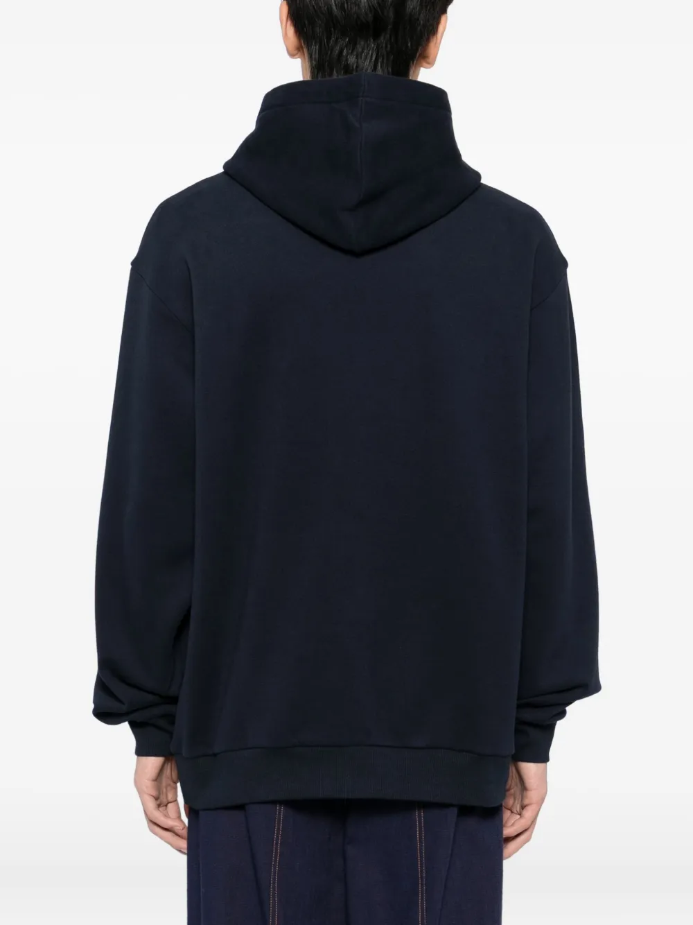 CHOCOOLATE Hoodie met geborduurd logo Blauw