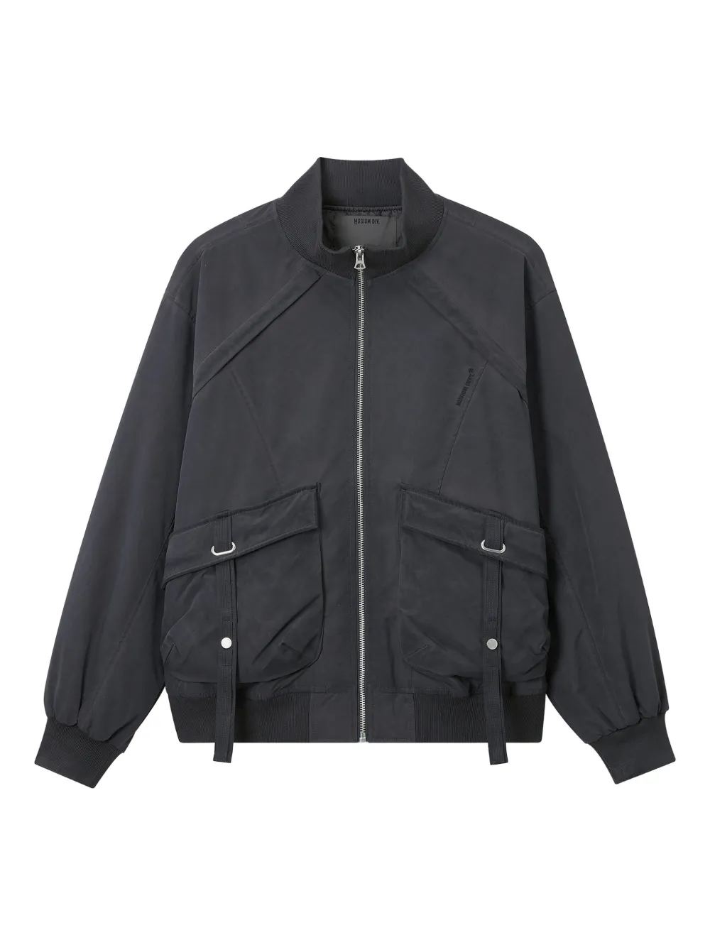 Musium Div. pocket zip-up jacket | Grey | Image 1