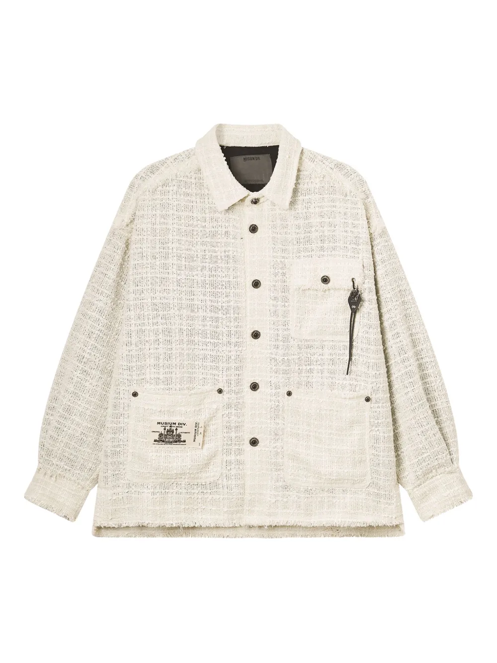 Musium Div. Pocket button shirt | Neutrals | Image 1