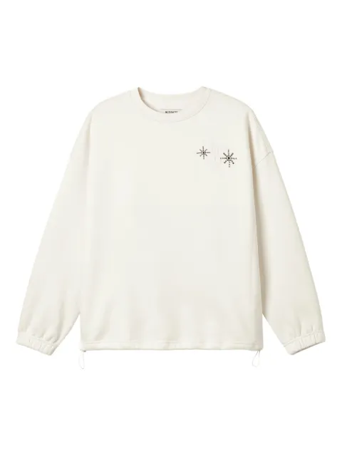 Musium Div. embellished long-sleeve top