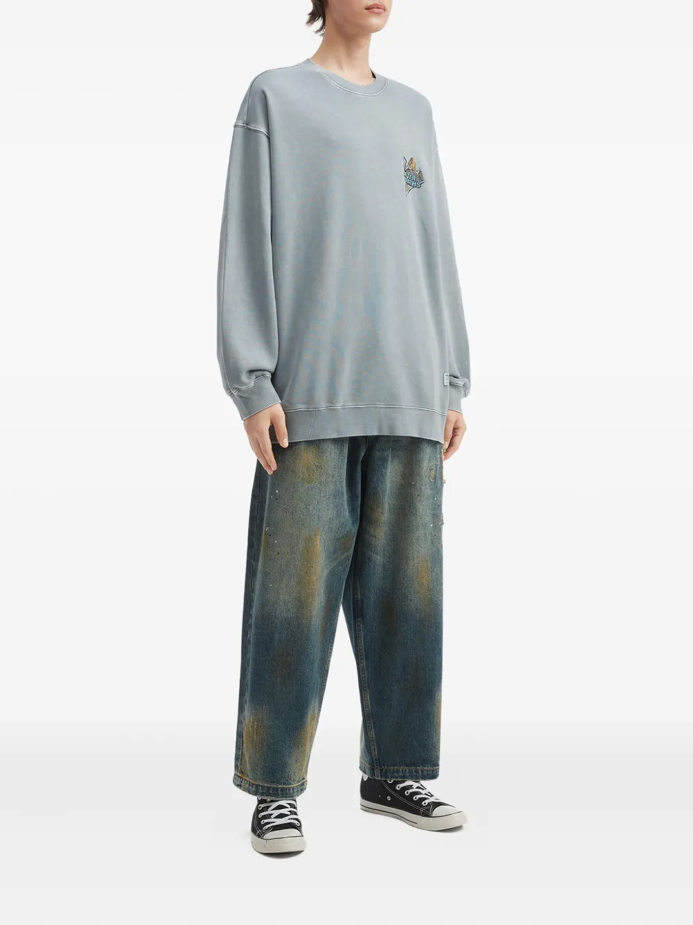 aftermaths sudadera de algodón con estampado gráfico | Sudaderas | Image 2