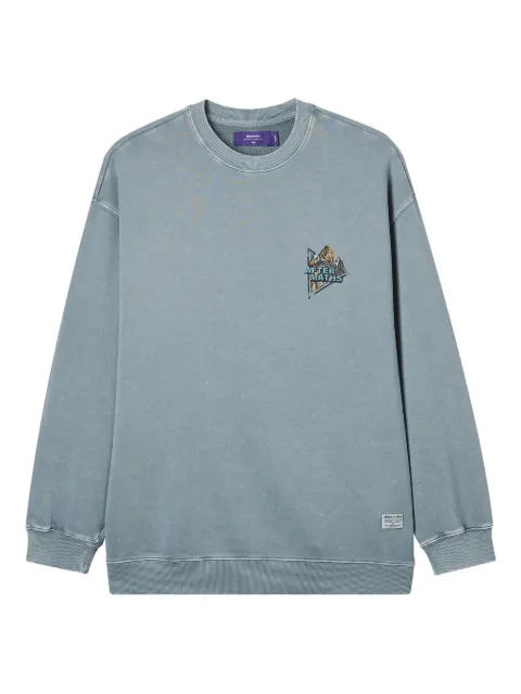 aftermaths graphic cotton sweatshirt