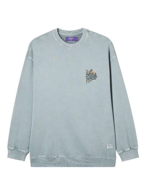 aftermaths graphic cotton sweatshirt
