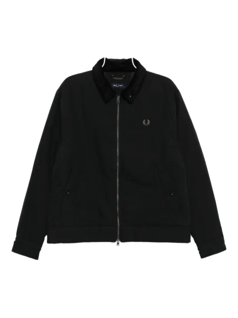 Fred Perry chamarra capitonada con cuello de pana