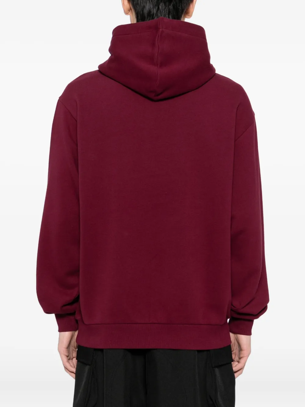 CHOCOOLATE Hoodie met geborduurd logo Rood