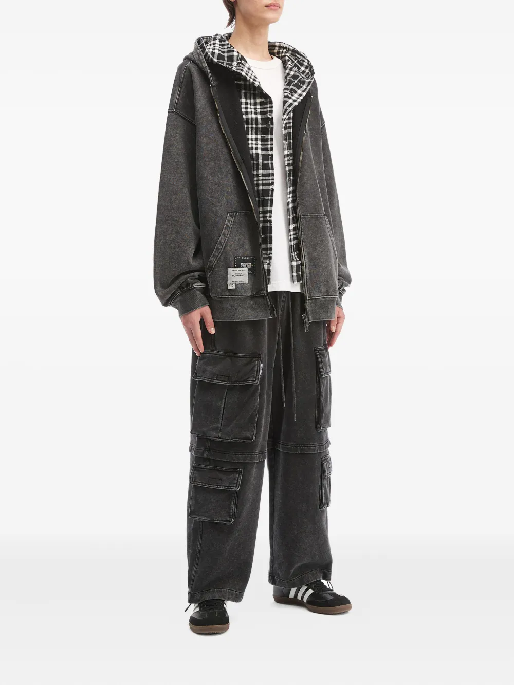 Musium Div. zip hooded knitwear | Hoodies | Image 2