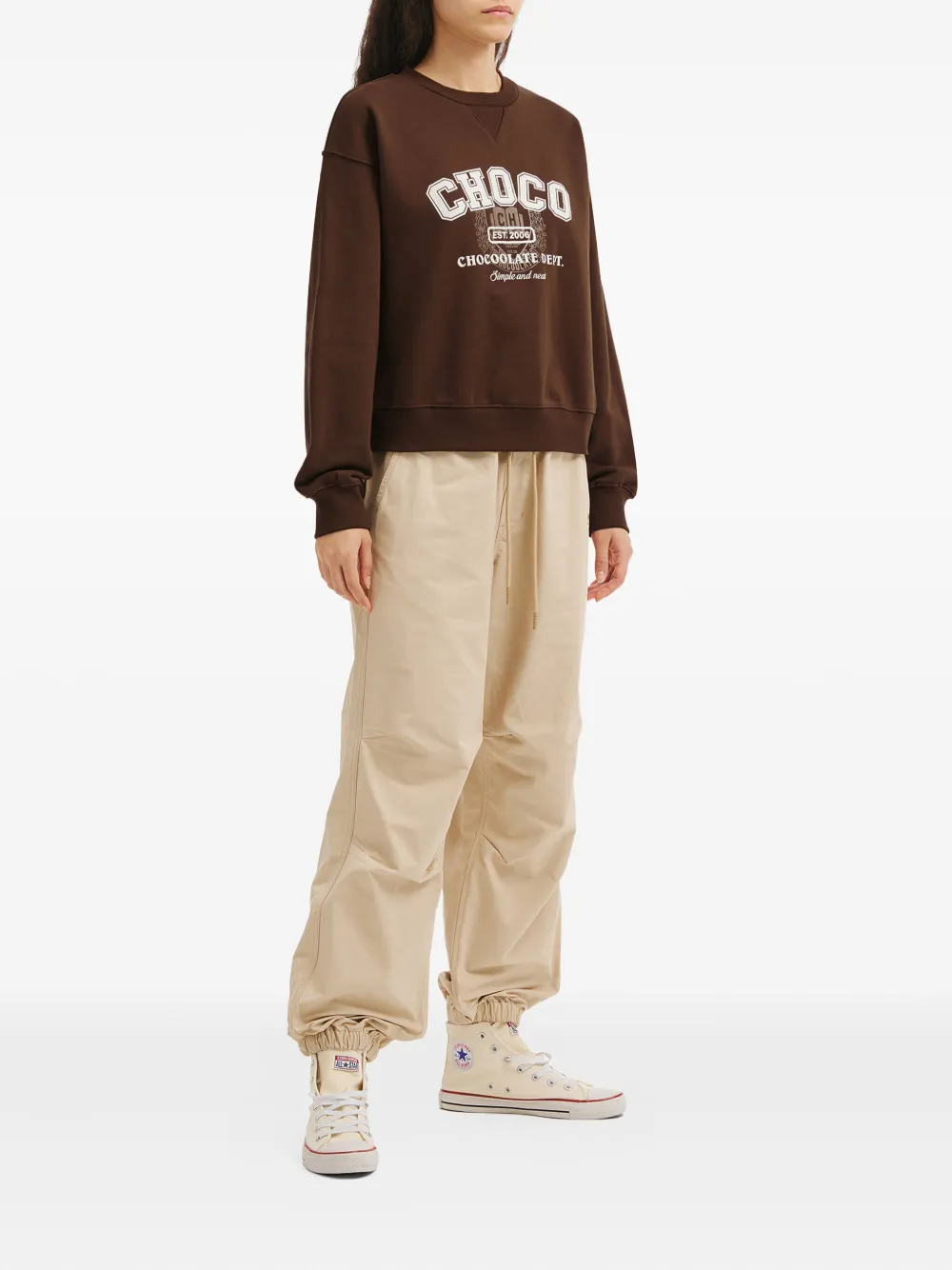 CHOCOOLATE logo-print sweatshirt | Sweaters | Image 2