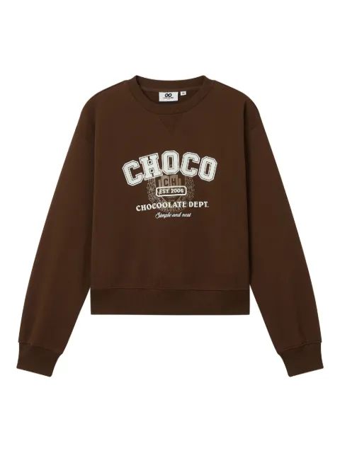 CHOCOOLATE logo-print sweatshirt 