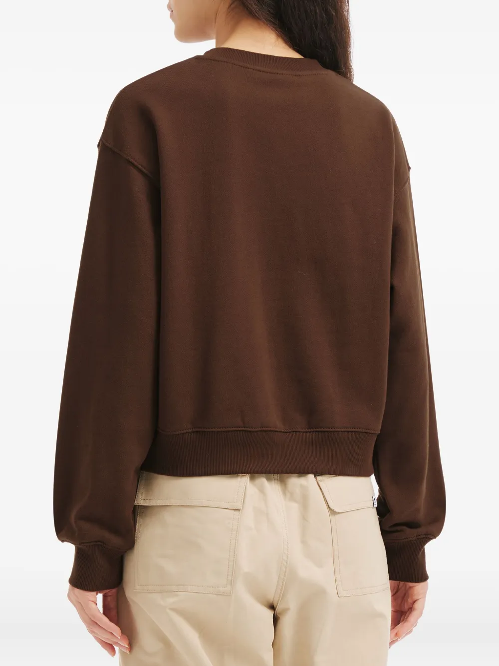 Chocoolate Logo-print Sweatshirt In Brown