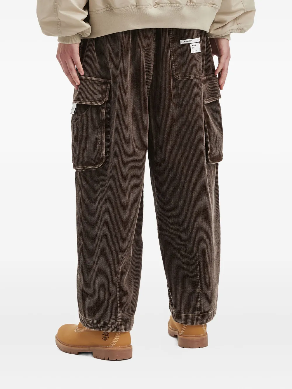 Musium Div. Corduroy Cargo Pants In Brown