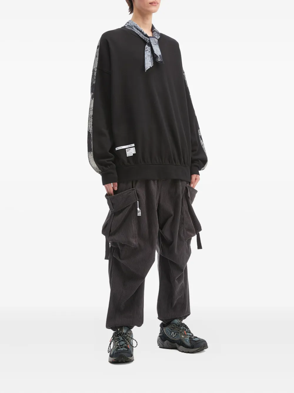 Musium Div. tie-detail sweatshirt | Sweatshirts | Image 2