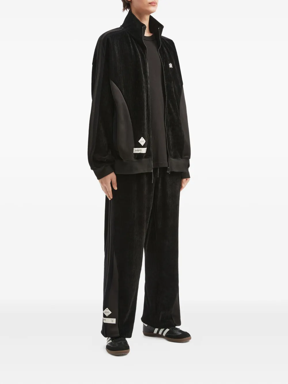 Musium Div. zip panelled sweater | Sweatshirts | Image 2