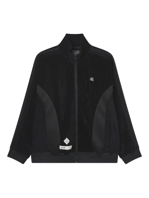 Musium Div. zip panelled sweater