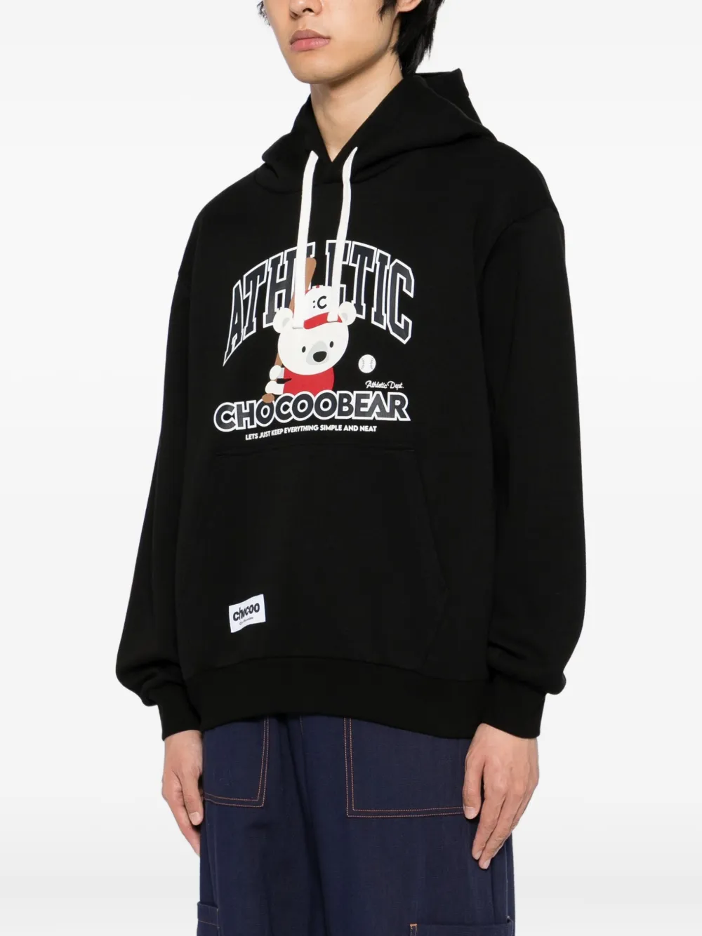 CHOCOOLATE Chocoo Bear hoodie Zwart