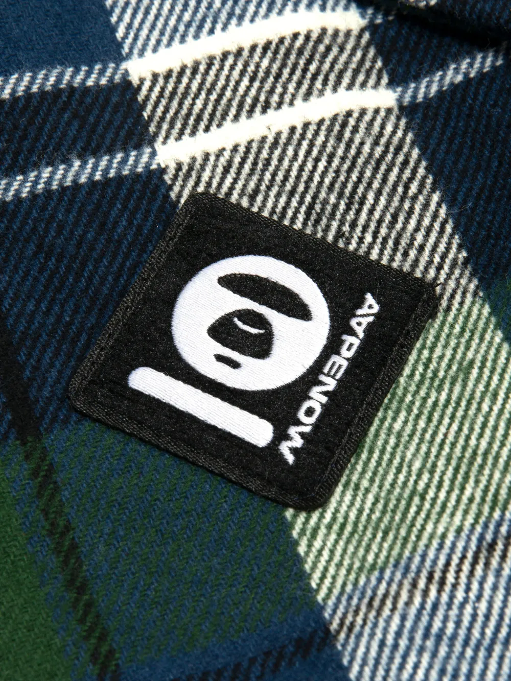 AAPE BY *A BATHING APE Overhemd met capuchon Groen