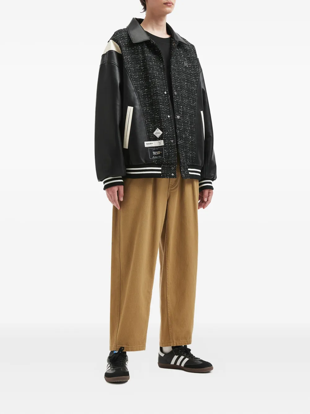 Musium Div. textured panelled jacket | Bomber Jackets | Image 2