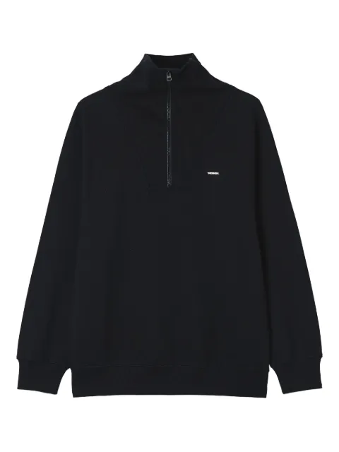 Musium Div. zip high-neck sweatshirt