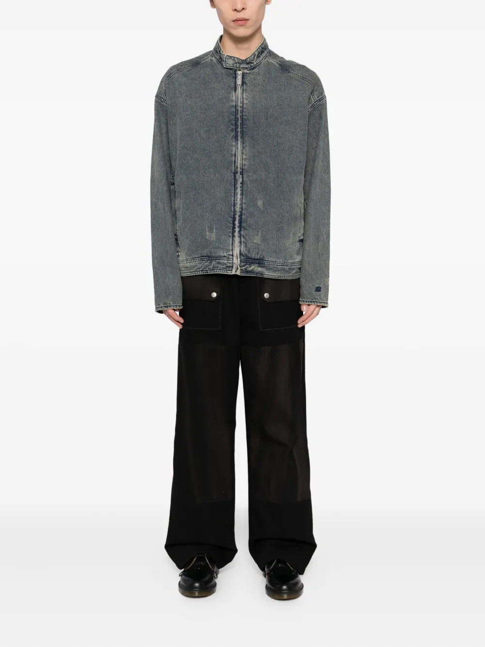 izzue denim zip jacket | Denim Jackets | Image 2