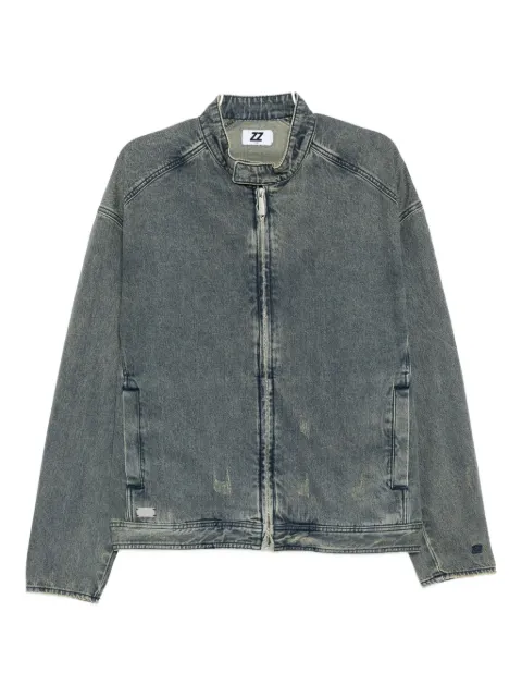 izzue Jeansjacke mit Reißverschluss