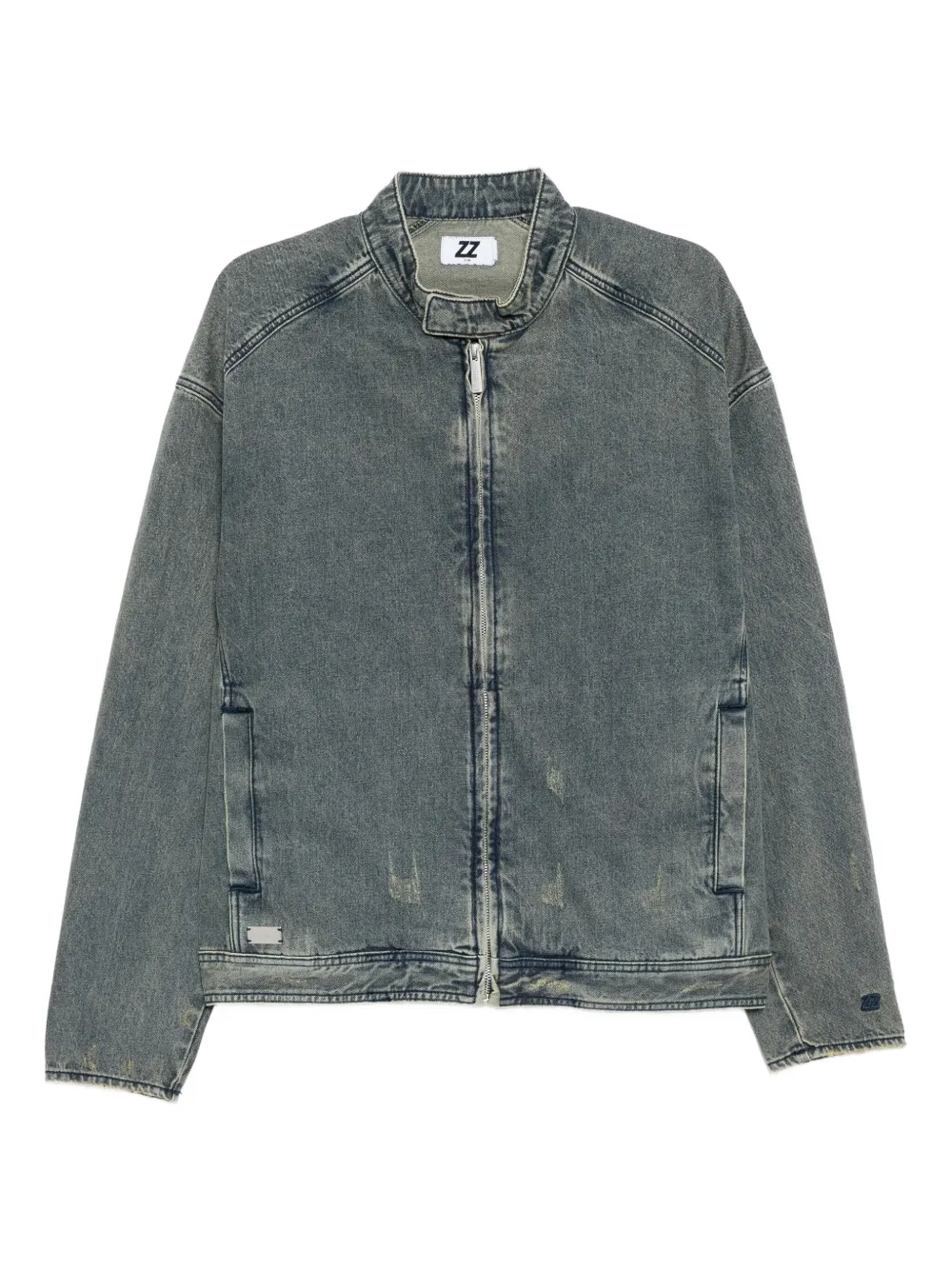 izzue denim zip jacket | Blue | Image 1