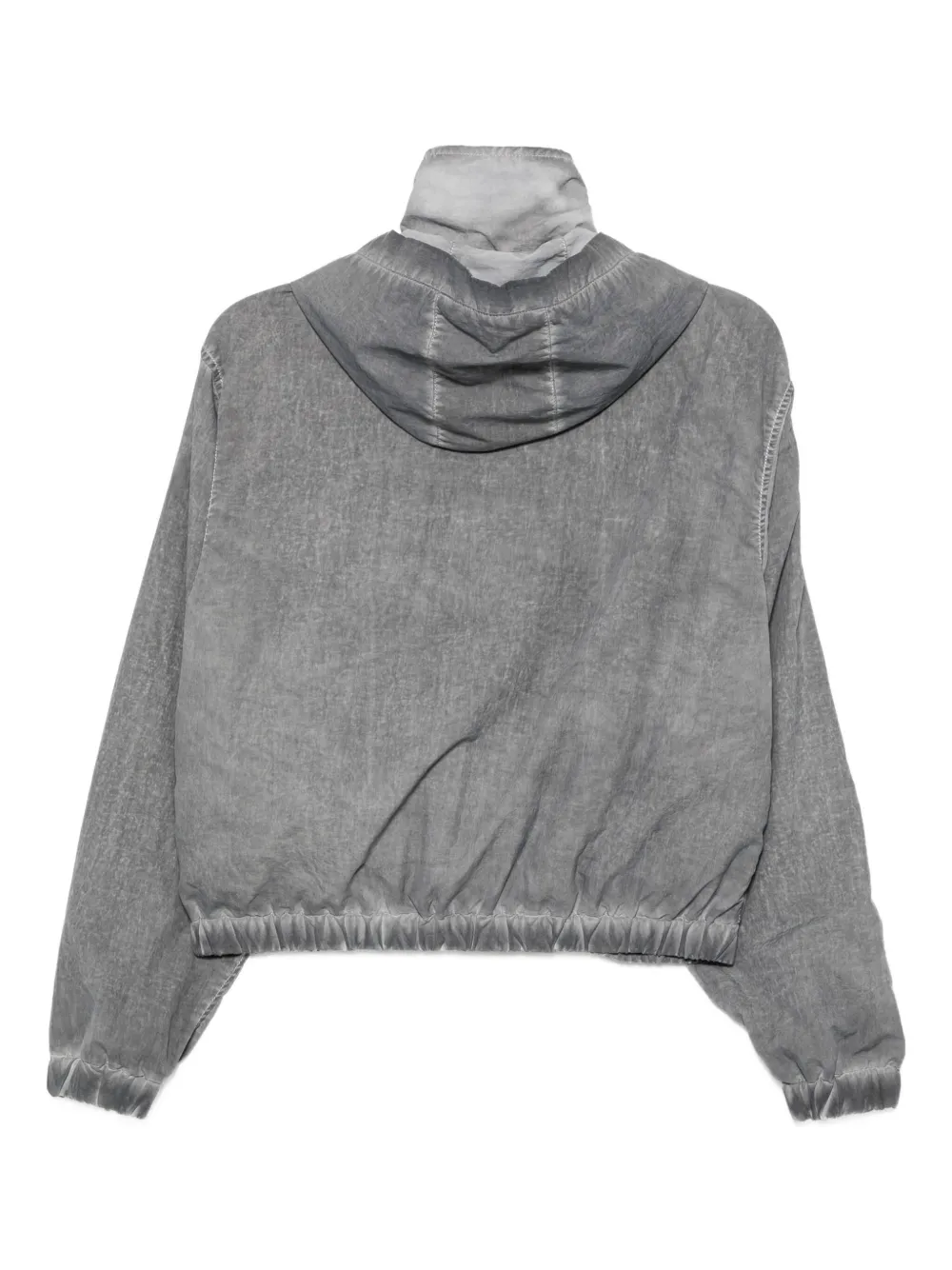 izzue bow-embellished hooded jacket | Oversized Jackets | Image 2