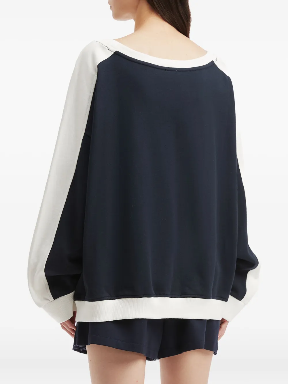 b+ab Rok set met borduurwerk Blauw