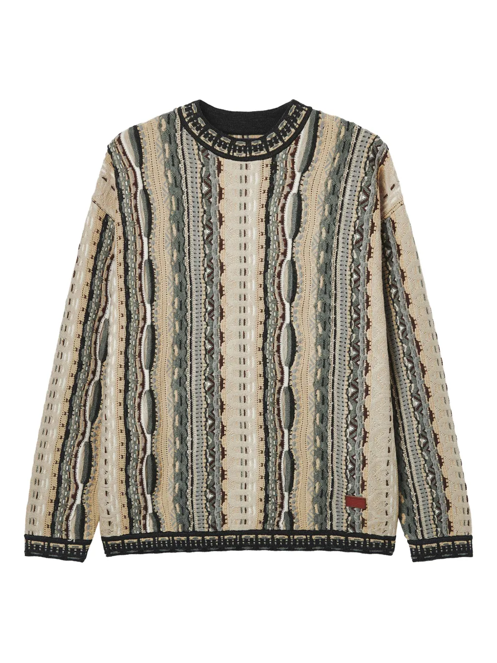 aftermaths patterned jumper | Grey | Image 1