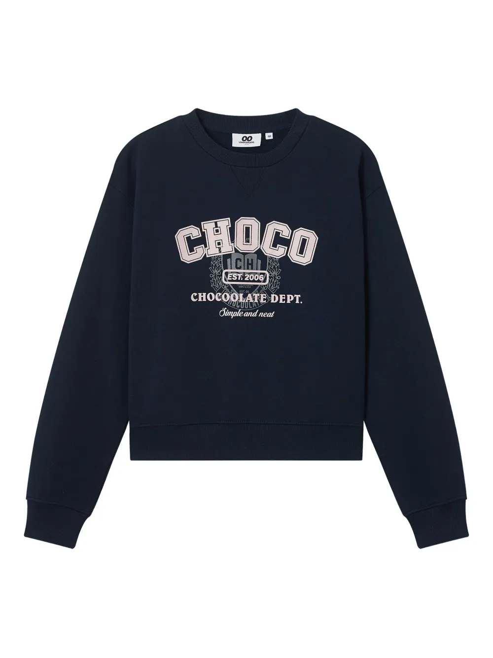CHOCOOLATE sudadera con motivo gráfico | azul | Image 1