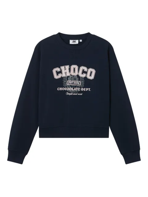 CHOCOOLATE sudadera con estampado gráfico