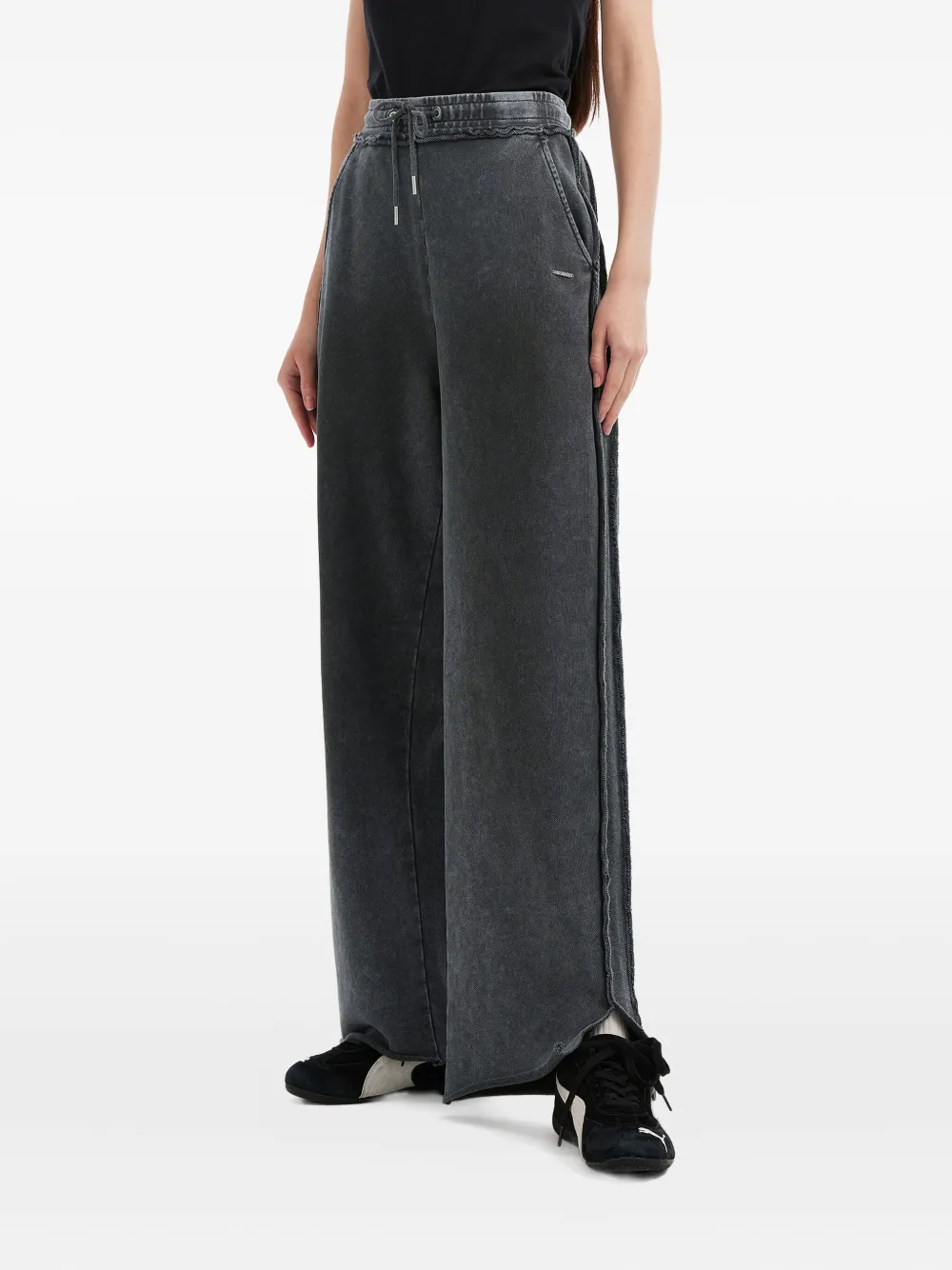 Musium Div. Drawstring Trousers In Black