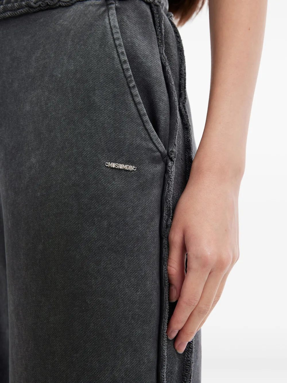 Musium Div. Drawstring Trousers In Black