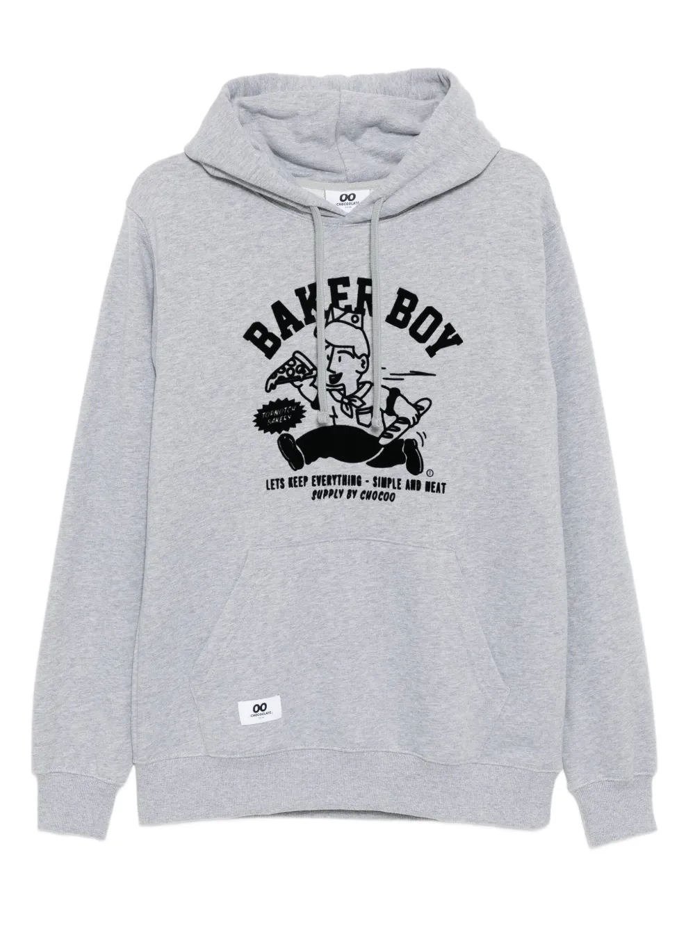 CHOCOOLATE hoodie Baker boy | gris | Image 1