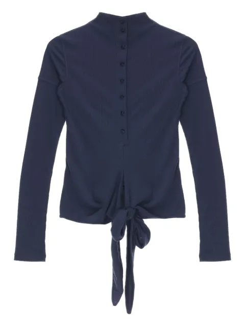 Low Classic button wrap t-shirt