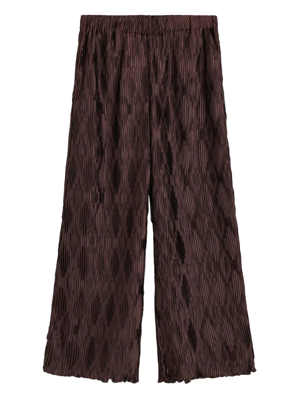 By Malene Birger Letita pleated palazzo pants | Brown | Image 1