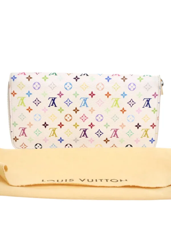 Louis Vuittonマルチカラー ホワイト 長財布 ルイ・ヴィトン・長財布