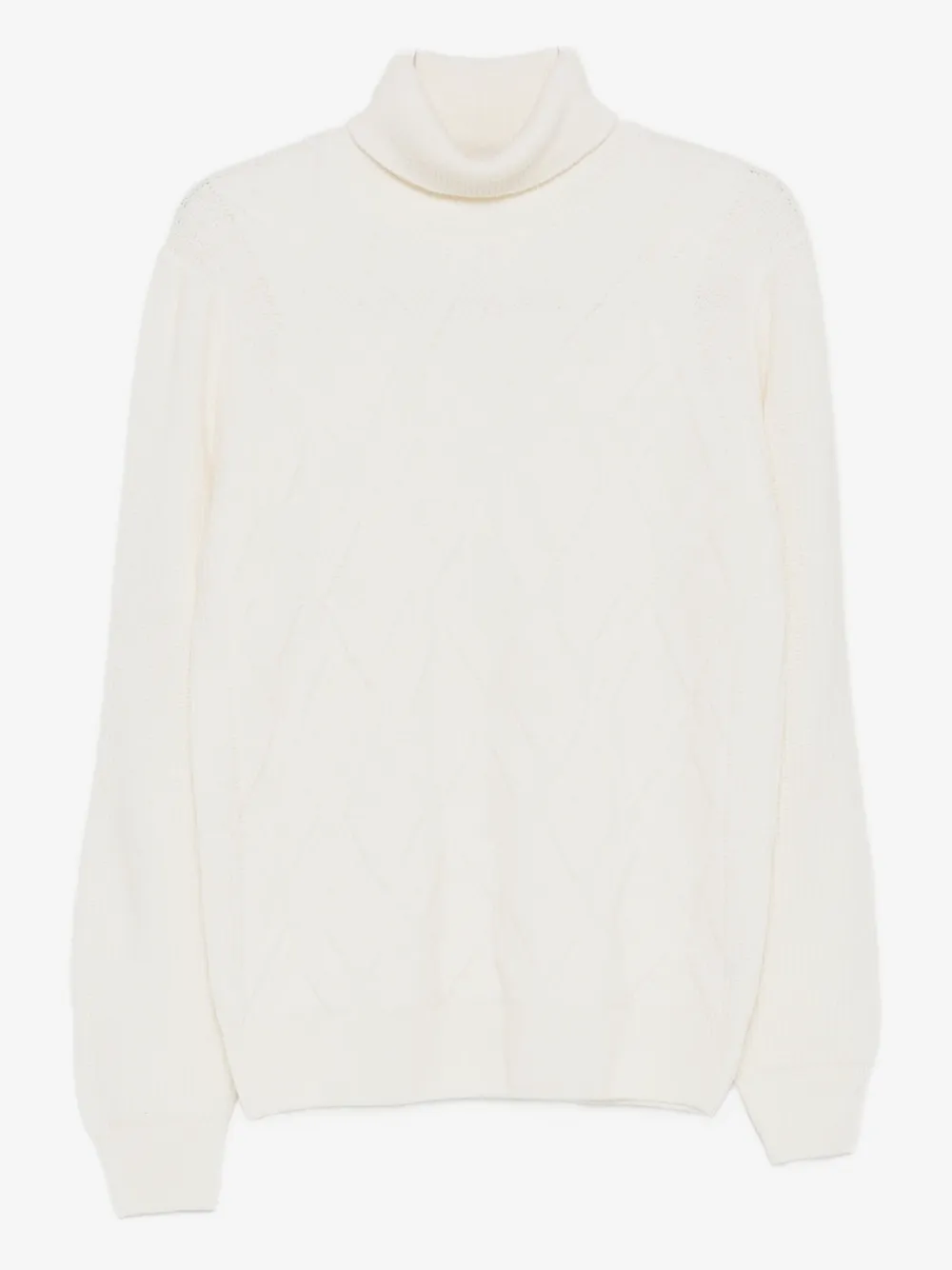 Barba roll-neck sweater | White | Image 1