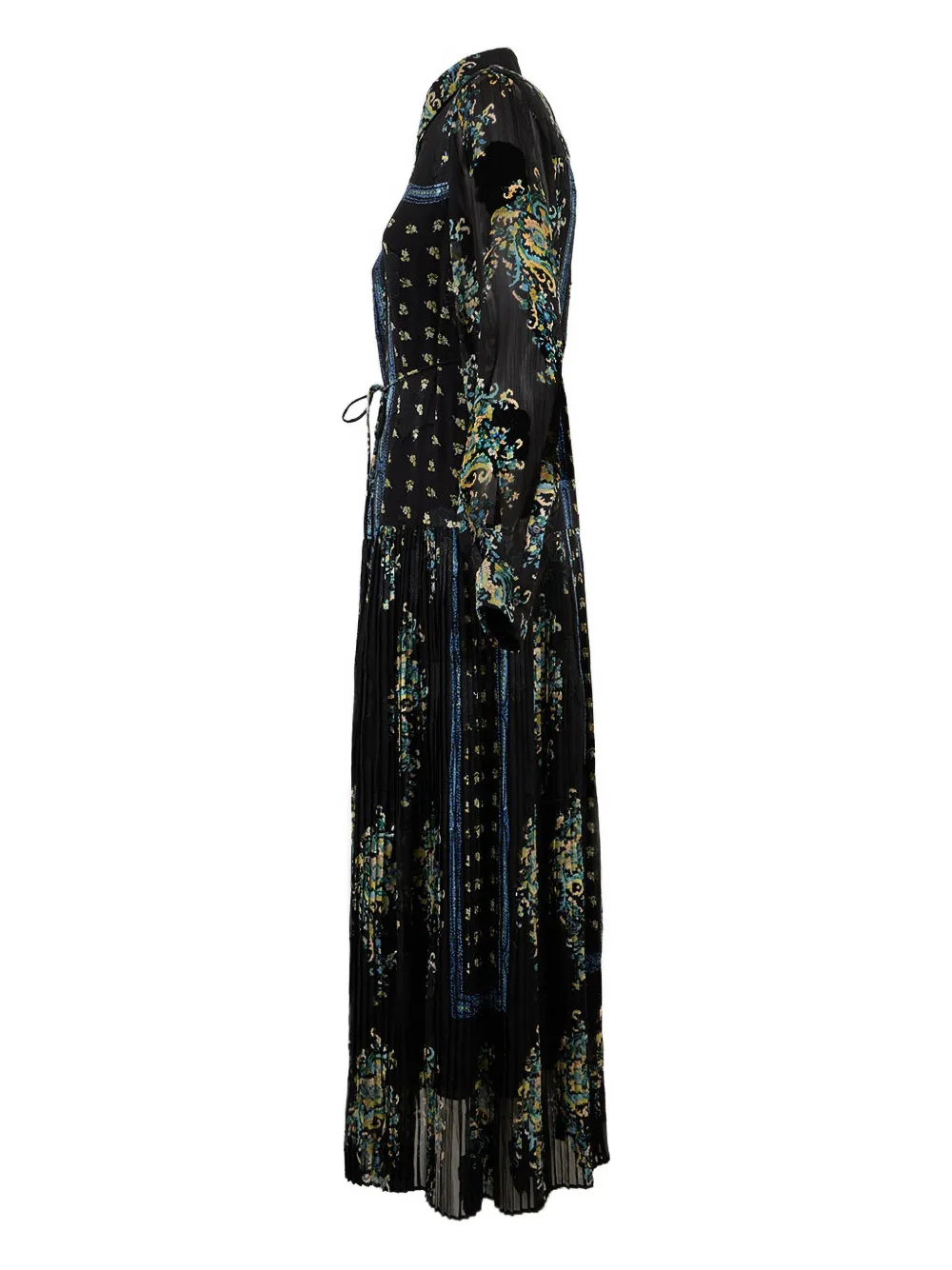 Ulla Johnson Emilie Long-sleeve Shirt Dress In Black