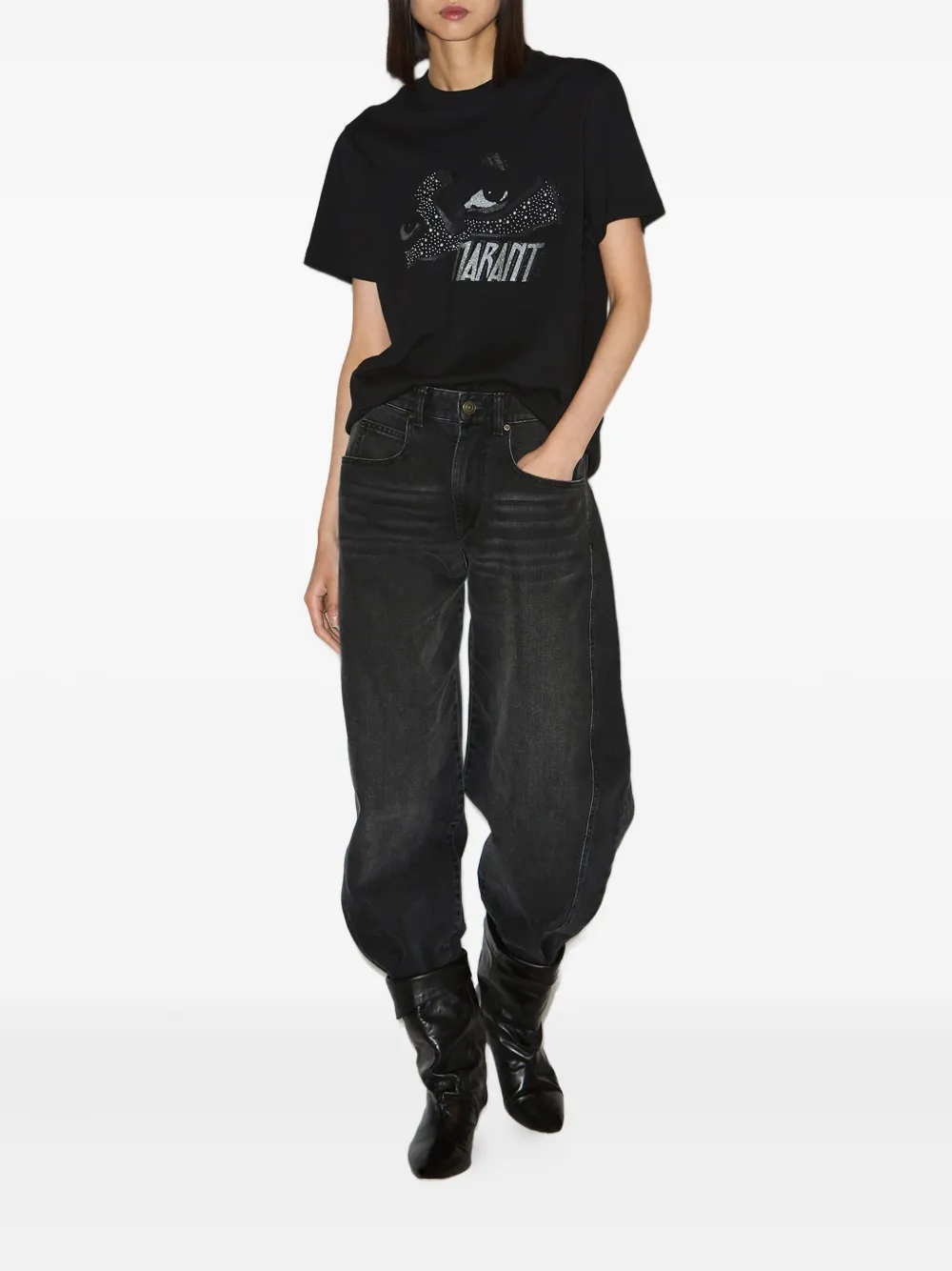 MARANT ÉTOILE playera Zoeline de lentejuela con apliques | Playeras y jerséis | Image 2