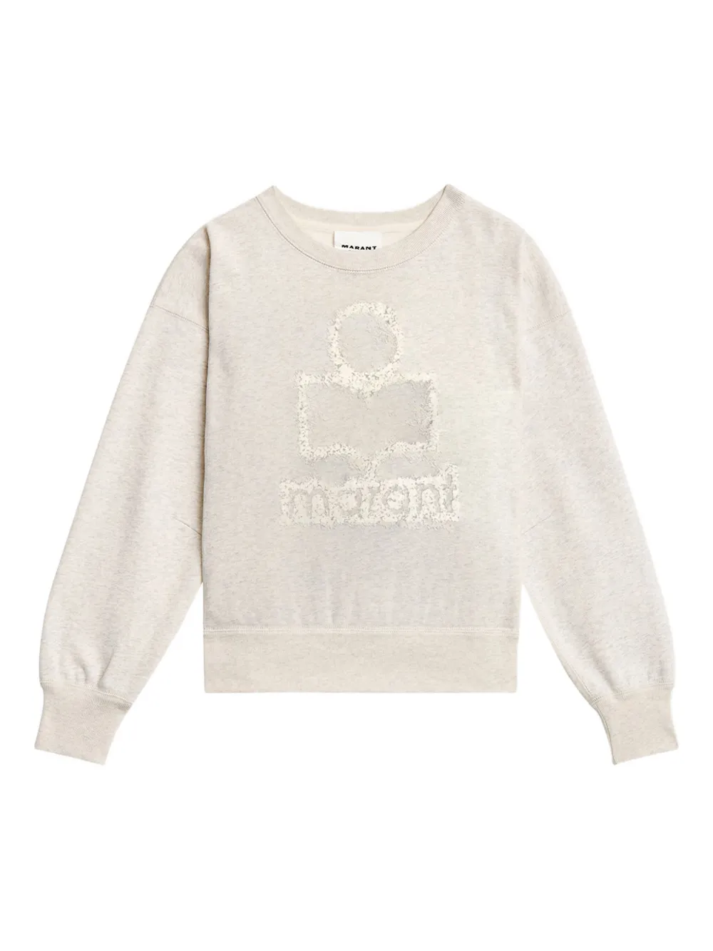 MARANT ÉTOILE sudadera Mobyili con logo estampado | neutro | Image 1