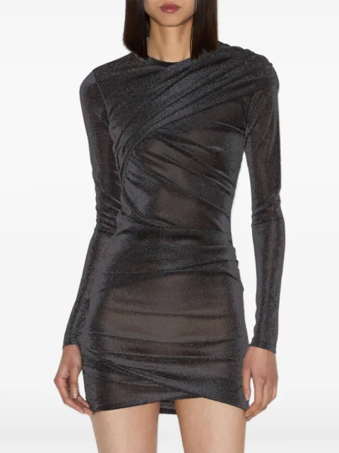 MARANT ÉTOILE Denise draped long-sleeve mini dress