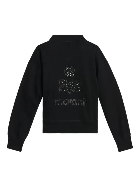 MARANT ÉTOILE Moby studded-logo sweatshirt