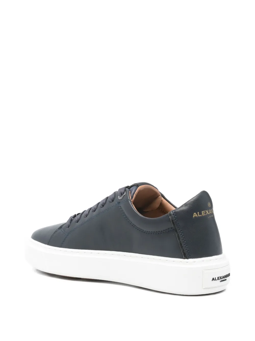 Alexander Smith Leren sneakers Blauw