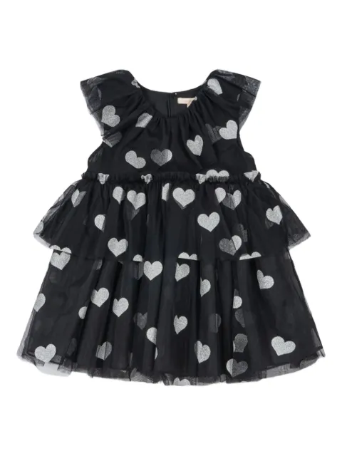 Konges Sløjd vestido con volantes en forma de corazón