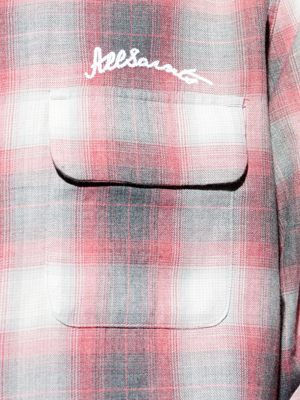 Shams Plaid Pocket Shirt