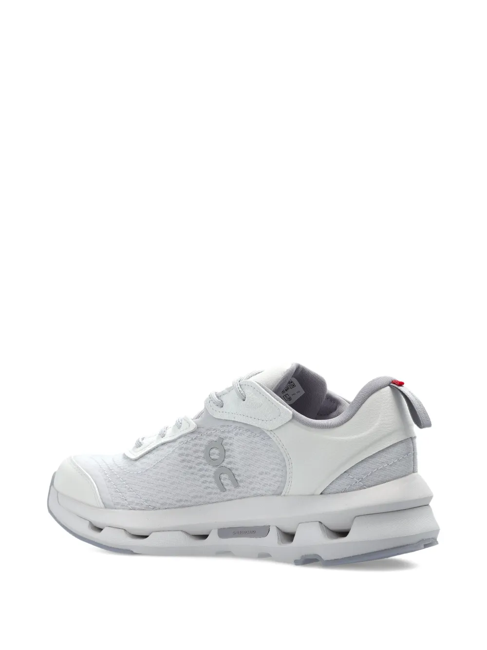 On Running Sneakers met vlakken en logoprint Wit