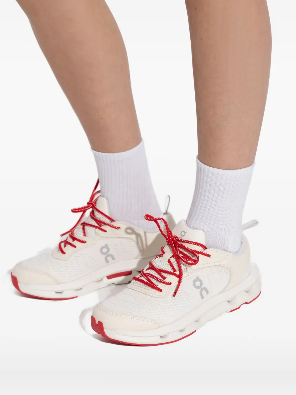 On Running Logo-print Lace-up Sneakers In Multi