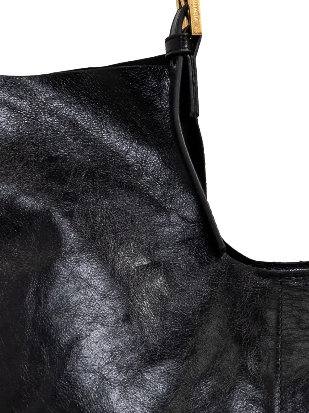 Allsaints Ara Leather Tote Bag In Black